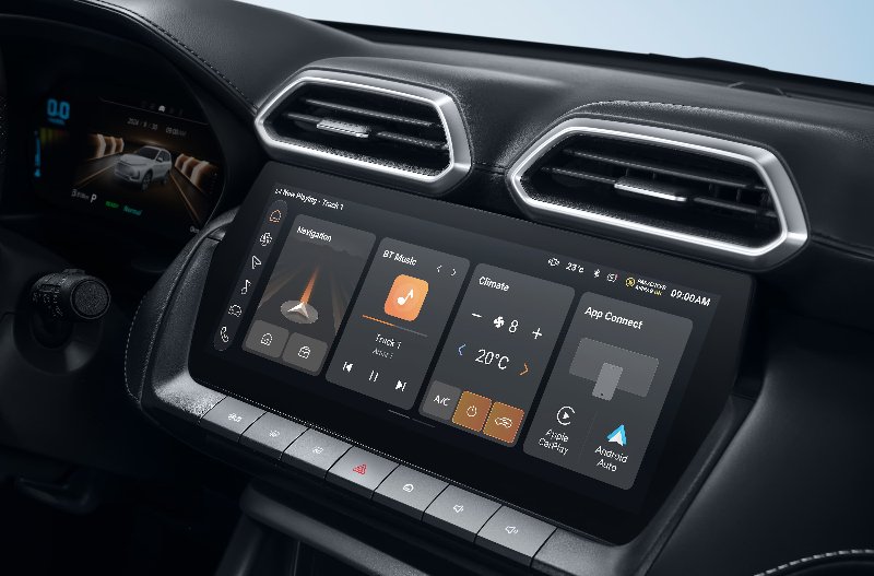 infotainment screen